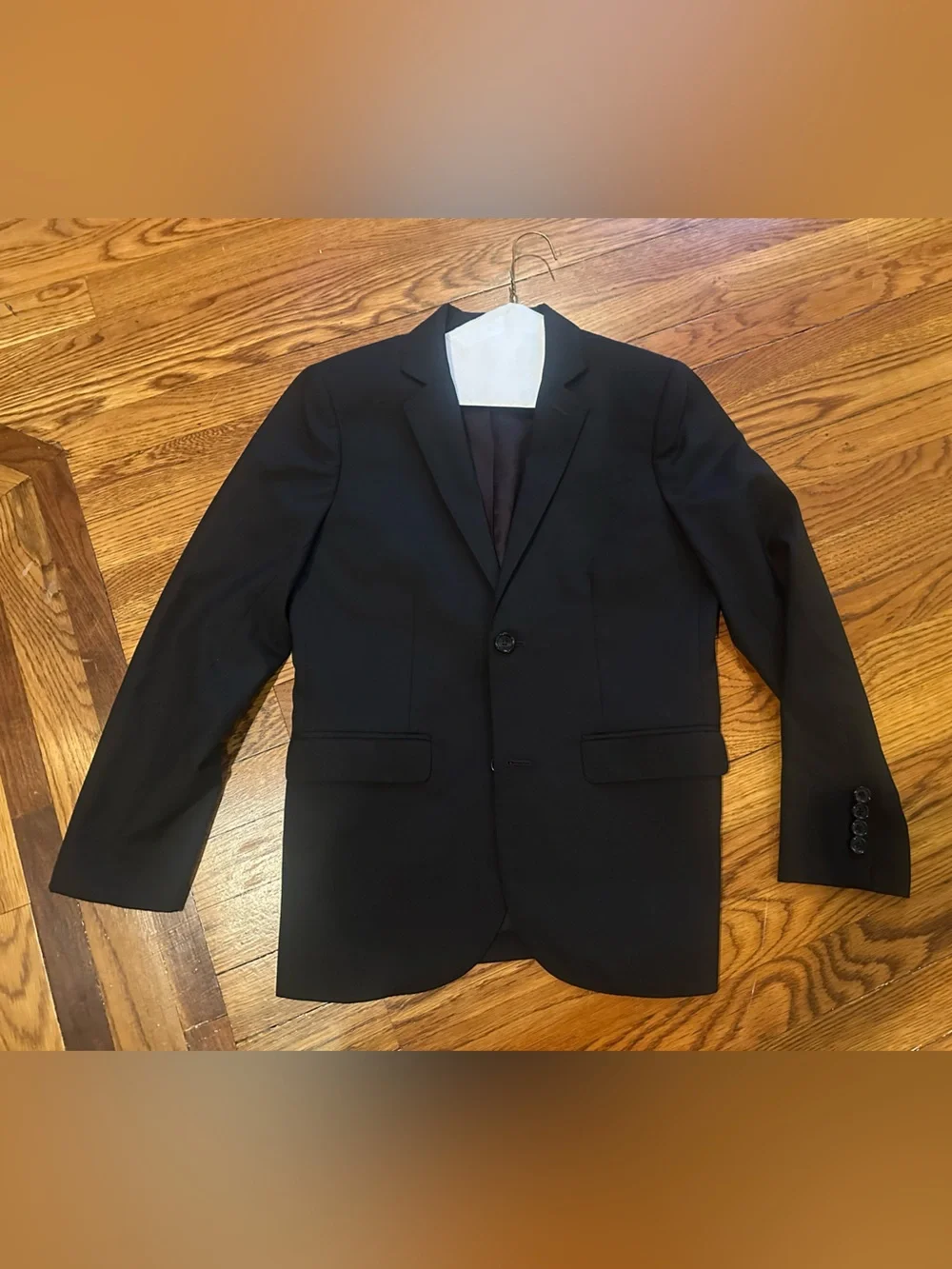 Crewcuts Boys Black Two-Piece Blazer and Trouser Suit Size 14 - Picture 5 of 16
